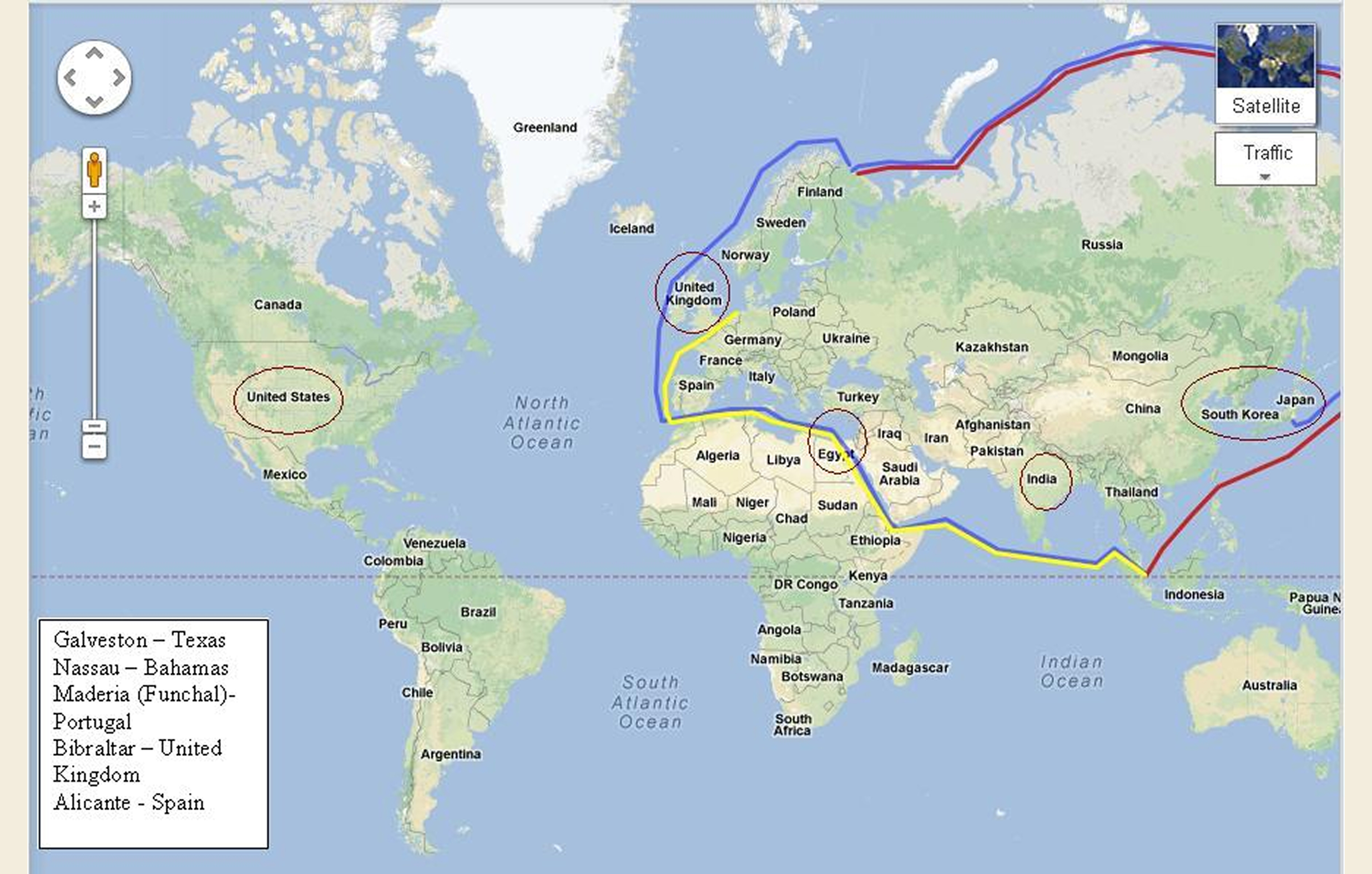 1st leg longest travel around the world